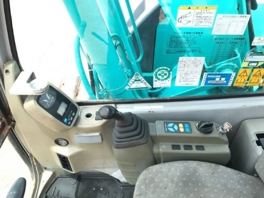 ขายรถแบคโฮ KOBELCO SK135SR YY01 มีลายหัวกระแทก รถนอกนำเข้าจากญี่ปุ่น สภาพสวยพร้อมใช้ มีVDOการทำงานครับ