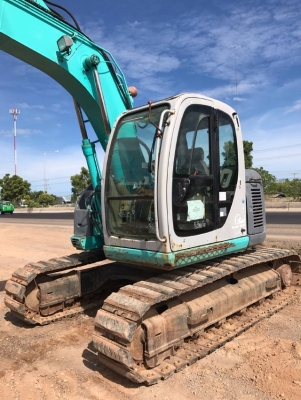 ขายรถแบคโฮ KOBELCO SK135SR YY01 มีลายหัวกระแทก รถนอกนำเข้าจากญี่ปุ่น สภาพสวยพร้อมใช้ มีVDOการทำงานครับ