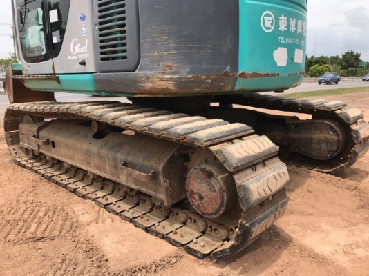 ขายรถแบคโฮ KOBELCO SK135SR YY01 มีลายหัวกระแทก รถนอกนำเข้าจากญี่ปุ่น สภาพสวยพร้อมใช้ มีVDOการทำงานครับ