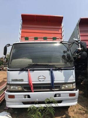 Hino FM1J เครื่อง 210 แรง ปี 40 กระบะต่อใหม่ ยางใหม่
