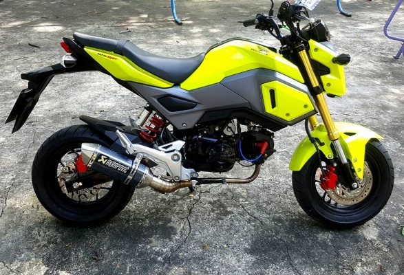 MSX125SF ปี2017 ตัวใหม่แต่งนิดหน่อย MSX125SF ปี2017 ตัวใหม่แต่งนิดหน่อย