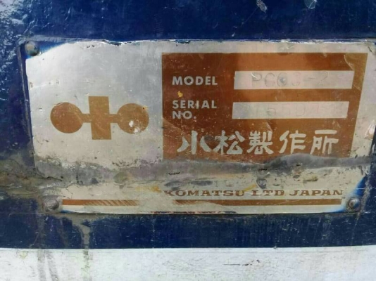 KOMATSU  PC 60-2