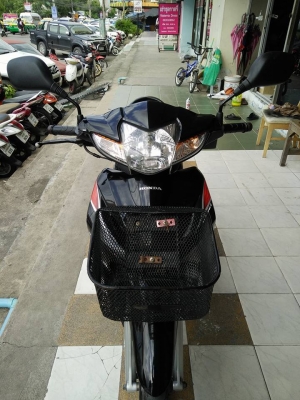 เวฟ 110 ไอ สีดำแดง ปี 2555 ขับง่าย คงทน ประหยัดน้ำมัน