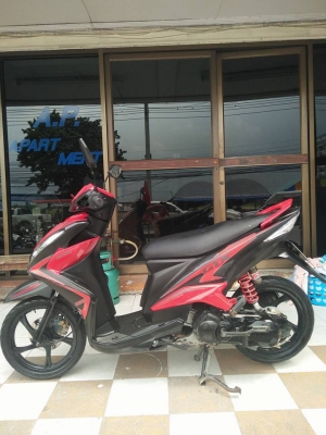 หัวฉีดรุ่นใหม่ Mio 125i GTX สีดำแดง ปลายปี 2555 (ล้อแม็กซ์แท้)ขับหล่อสปอร์ต หัวฉีดรุ่นใหม่ Mio 125i GTX สีดำแดง ปลายปี 2555 (ล้อแม็กซ์แท้)ขับหล่อสปอร์ต