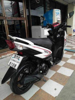 หัวฉีดรุ่นใหม่ GT 125 สีขาวแดง ปี 2559 (ล้อแม็กซ์แท้)รถสวยสุดสปอร์ต ราคาเร้าใจ