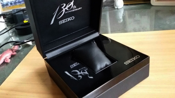 กล่อง นาฬิกา SEIKO รุ่น 130th ANNIVERSARY แท้