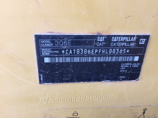 CAT306E...รถใช้มา2000ชั่วโมงนิดๆสภาพเกือบใหม่ CAT306E...รถใช้มา2000ชั่วโมงนิดๆสภาพเกือบใหม่