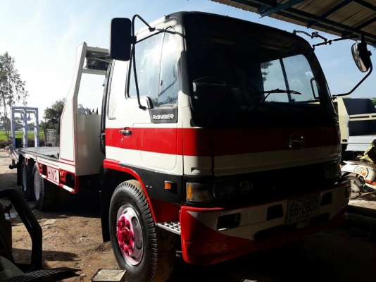 ขาย10ล้อ2เพลา HINO HO7C185 หางไฮโดรลิกซ์ ขึ้นรถเกี่ยวข้าว ทะเบียนครบ ติดต่อ080-7964423 085-7698049 เ