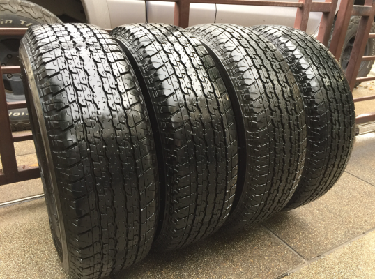 ยาง Bridgestone 245 70 16 สิ้นปี16 ดอกเต็ม เนื้อนิ่มๆ ราคาไม่แพง