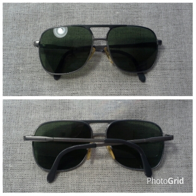 แว่นตาเทพเจ้าของชาวเยอรมัน  'ราชสีห์โลหะ บรอนซ์ - เทา' แห่งทศวรรษที่ '80s Vintage RODENSTOCK handmade in Germany