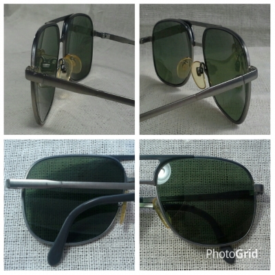 แว่นตาเทพเจ้าของชาวเยอรมัน  'ราชสีห์โลหะ บรอนซ์ - เทา' แห่งทศวรรษที่ '80s Vintage RODENSTOCK handmade in Germany