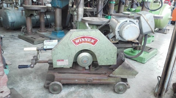 ** SOLD ** ตัดไฟเบอร์ WINNER 16" มอเตอร์ Mitsubishi 2 HP 220V พร้อมใช้