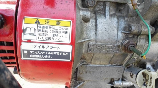 เครื่องตบกระโดดญี่ปุ่น TACOM JAPAN เครื่องเบนซิน HONDA G100 Max 2.5 PS ญี่ปุ่นแท้พร้อมใช้