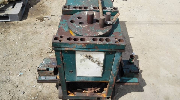 ** SOLD ** เครื่องดัดตัด2in1 BERGIN รุ่น BBC40A ดัด 40 mm / ตัด 32 mm(ใบมีดตัดมี2ข้างตัดได้2ฝั่ง)ไฟ 380V พร้อมใช้