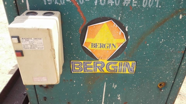 ** SOLD ** เครื่องดัดตัด2in1 BERGIN รุ่น BBC40A ดัด 40 mm / ตัด 32 mm(ใบมีดตัดมี2ข้างตัดได้2ฝั่ง)ไฟ 380V พร้อมใช้