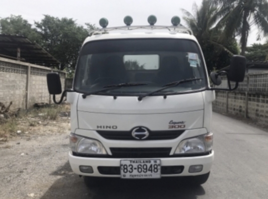 HINO ยูโท่ ปี55 เครื่องยนต์ 130แรงม้า กระบะยาว 4.30 เมตร รถสวยพร้อมใช้งาน ติดต่อ 087-0969823,090-9919333