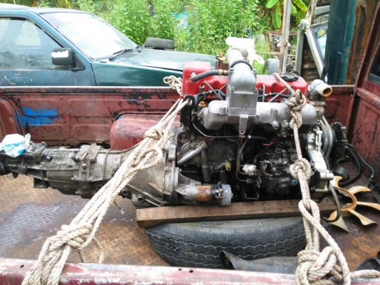 เครื่องนิสสันบอ๊กเอ็มพร้อมเกียร์