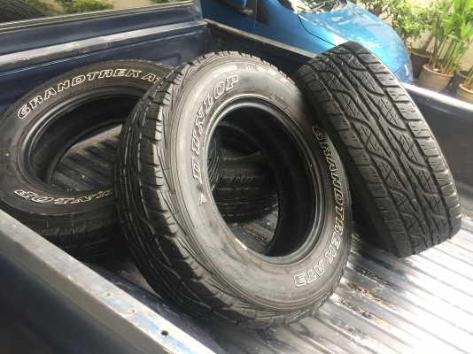 ยาง All Dunlop 225 70 15 ปี15 ดอกเต็ม ใช้ยาว เนื้อนิ่มๆ ราคาไม่แพง