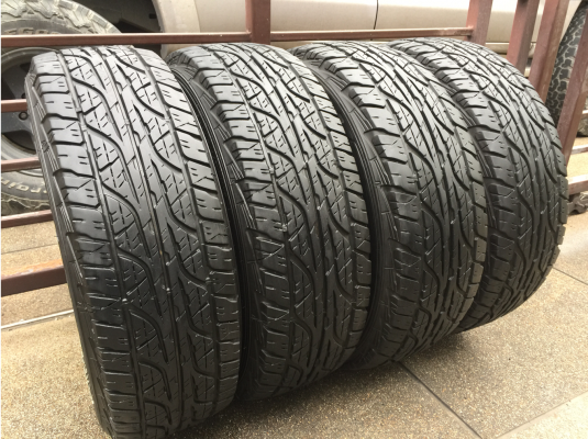 ยาง All Dunlop 225 70 15 ปี15 ดอกเต็ม ใช้ยาว เนื้อนิ่มๆ ราคาไม่แพง