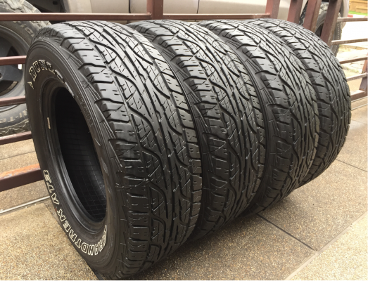 ยาง All Dunlop 225 70 15 ปี15 ดอกเต็ม ใช้ยาว เนื้อนิ่มๆ ราคาไม่แพง