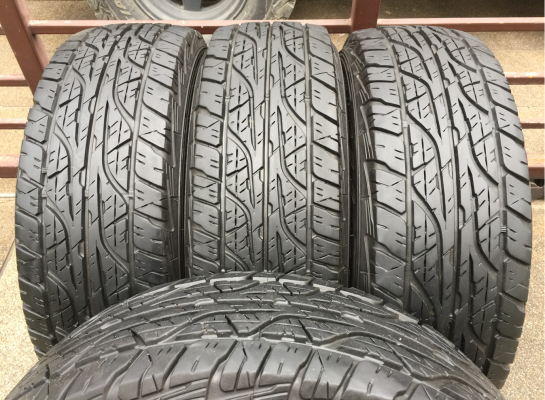 ยาง All Dunlop 225 70 15 ปี15 ดอกเต็ม ใช้ยาว เนื้อนิ่มๆ ราคาไม่แพง