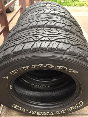 ยาง All Dunlop 225 70 15 ปี15 ดอกเต็ม ใช้ยาว เนื้อนิ่มๆ ราคาไม่แพง