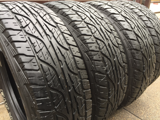 ยาง All Dunlop 225 70 15 ปี15 ดอกเต็ม ใช้ยาว เนื้อนิ่มๆ ราคาไม่แพง