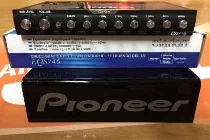 ขายปรีแอมป์ยี่ห้อ Clarion รุ่น EQS746 คุณภาพเสียงดีแนว SQ ขายปรีแอมป์ยี่ห้อ Clarion รุ่น EQS746 คุณภาพเสียงดีแนว SQ