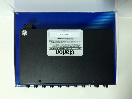 ขายปรีแอมป์ยี่ห้อ Clarion รุ่น EQS746 คุณภาพเสียงดีแนว SQ ขายปรีแอมป์ยี่ห้อ Clarion รุ่น EQS746 คุณภาพเสียงดีแนว SQ