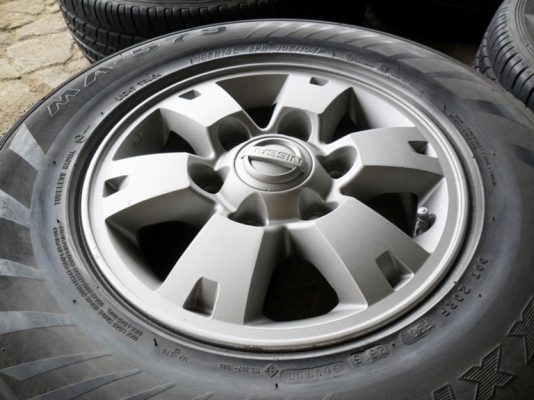 ยางกระบะ+แม็ก เอนไกแท้ 6รู139 ยางลงพื้นปี16 ดอกหนาเว่อร์1เซ็น คู่ละ2600