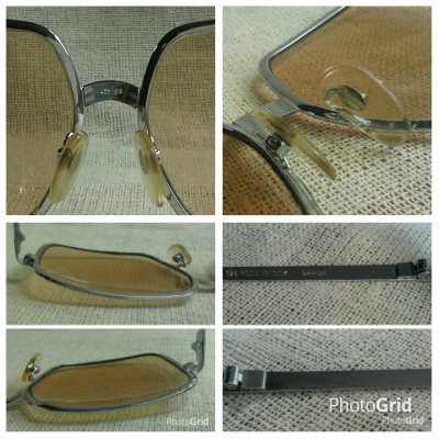 แว่นตาเทพเจ้าของชาวเยอรมัน ยุค &#039;70s  ราชสีห์เงิน!  ตัวเทพบุตร!  Vintage RODENSTOCK handmade in Germany  บิ๊กไซซ์!  หล่อใหญ่!