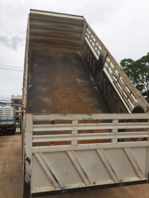 ขายรถพ่วง HINO 380แรง ซีรีส์500 ปี 58 เลขไมล์ 130,xxx ดั้มพ์สามมิตร สภาพเดิมๆ