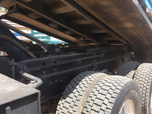 ขายรถพ่วง HINO 380แรง ซีรีส์500 ปี 58 เลขไมล์ 130,xxx ดั้มพ์สามมิตร สภาพเดิมๆ