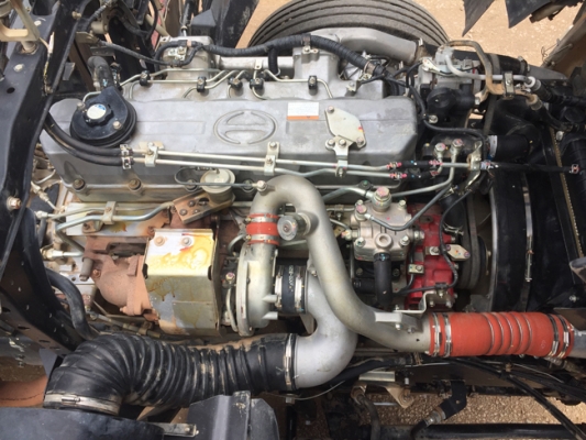 ขายรถพ่วง HINO 380แรง ซีรีส์500 ปี 58 เลขไมล์ 130,xxx ดั้มพ์สามมิตร สภาพเดิมๆ