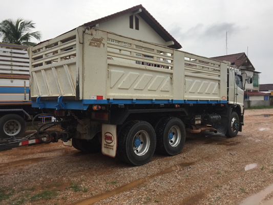 ขายรถพ่วง HINO 380แรง ซีรีส์500 ปี 58 เลขไมล์ 130,xxx ดั้มพ์สามมิตร สภาพเดิมๆ