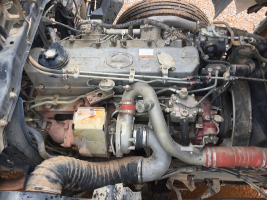 ขายรถพ่วง HINO 380แรง ซีรีส์500 ปี 58 เลขไมล์ 130,xxx ดั้มพ์สามมิตร สภาพเดิมๆ