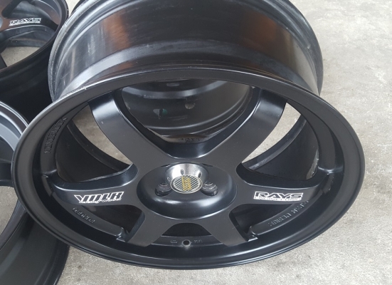 ขายล้อมือ2 TE37 ขอบ17 4รู100  4 ล้อ