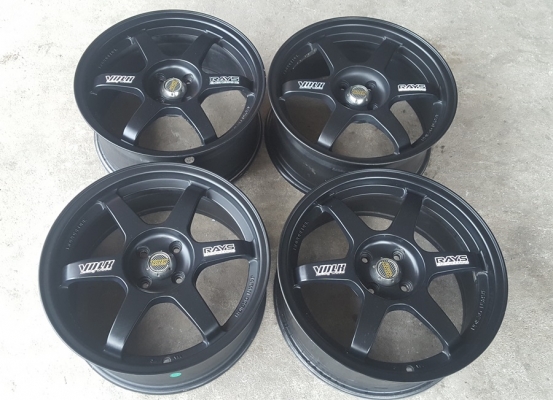 ขายล้อมือ2 TE37 ขอบ17 4รู100  4 ล้อ