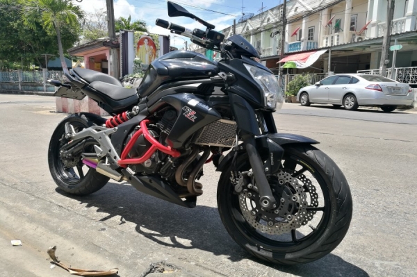 Er6n 2013 รถบ้านแท้ วิ่งน้อย มีของแต่ง+ของเดิมให้ ฟรีดาวน์