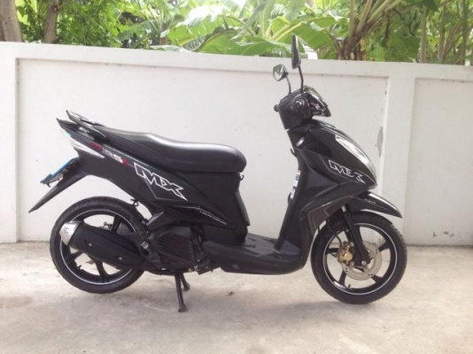 Yamaha Mio125i MX หัวฉีดล้อแม็ก รุ่นพิเศษ Matt Black ดำด้าน สวยใหม่วิ่งน้อย Yamaha Mio125i MX หัวฉีดล้อแม็ก รุ่นพิเศษ Matt Black ดำด้าน สวยใหม่วิ่งน้อย