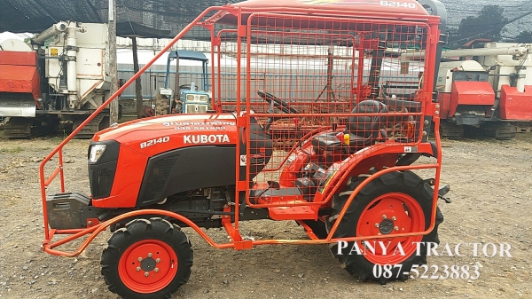 สินค้าเข้าใหม่ รถแทรกเตอร์มือสอง #คูโบต้าB2140 4WD สภาพนางฟ้า ราคา  210,000 บ. พร้อมโครงกันอ้อยและโรตาลี่RX85 ระบบสมบูรณ์ จดทะเบียนปี 57 ผ่านการใช้งานมา 162 ชม.สีเดิมๆ จัดส่งอำเภอศรีสัชนาลัยจังหวัดสุโขทัย