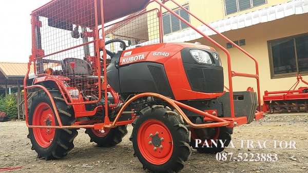สินค้าเข้าใหม่ รถแทรกเตอร์มือสอง #คูโบต้าB2140 4WD สภาพนางฟ้า ราคา  210,000 บ. พร้อมโครงกันอ้อยและโรตาลี่RX85 ระบบสมบูรณ์ จดทะเบียนปี 57 ผ่านการใช้งานมา 162 ชม.สีเดิมๆ จัดส่งอำเภอศรีสัชนาลัยจังหวัดสุโขทัย