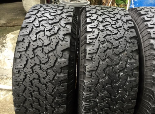 ล้อLenso หยดน้ำ16x9 off 0 ยางBF All-Terrain 265/70/16 Made in USA