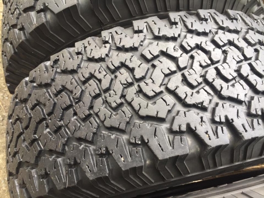 ล้อLenso หยดน้ำ16x9 off 0 ยางBF All-Terrain 265/70/16 Made in USA