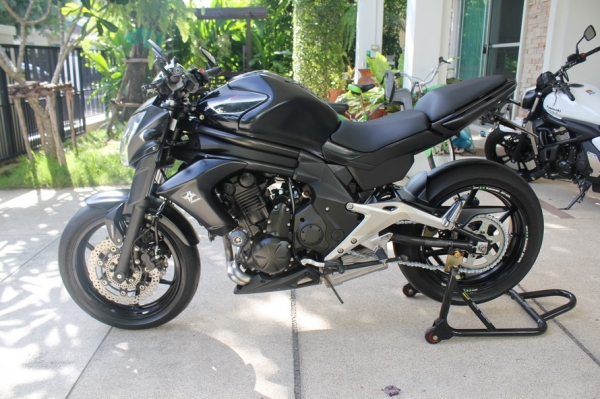 ER6N ปี13 รถสวย ล้อโตZX10 ดาวน์เพียง 18,000 เงินสดลดได้
