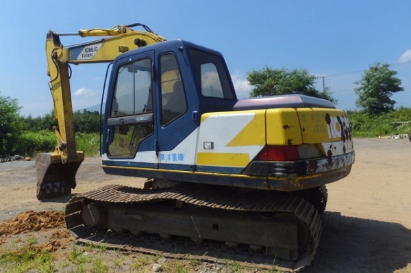 Kobelco SK120 #LP-07232 รถขุด มือสองญี่ปุ่น *แทรคใหญ่ โทร. 080-6565422 (หนิง)