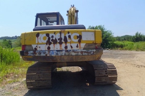Kobelco SK120 #LP-07232 รถขุด มือสองญี่ปุ่น *แทรคใหญ่ โทร. 080-6565422 (หนิง)