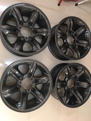 ล้อแม็กเล็บเหยี่ยวแท้ 16x7 off 7.5 สภาพเดิมๆ ทำสีมาใหม่