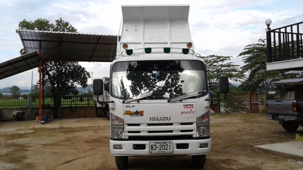 ขายด่วน..ISUZU.NPR150แรงปี56เทอร์โบอินเตอร์.แอร์.เพาเวอร์.เดิมๆครบทุกระบบ..รถมือเดียว..