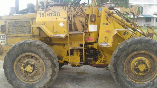รถตักล้อยาง CAT 910 สภาพดี พร้อมใช้งาน